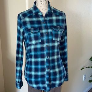 Hollister Plaid Button Down Shirt
